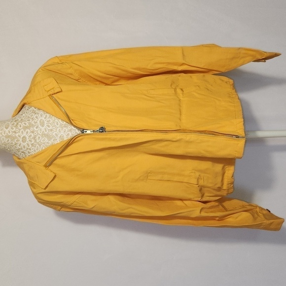 Pacific Trail Sportswear Men's Orange Zip Front Button Cuff Front Pockets Jacket - Picture 10 of 14